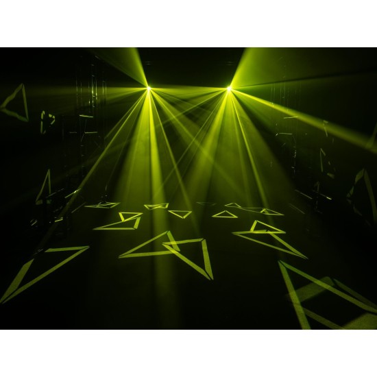 EUROLITE GoFlow 100: Gobo Flower LED Professionale con Effetti Stroboscopici