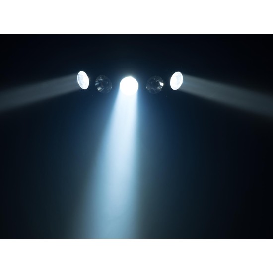 EUROLITE LED SCY-500 CW Beam Effect: Effetto Luce DMX con COB LED Bianco Freddo