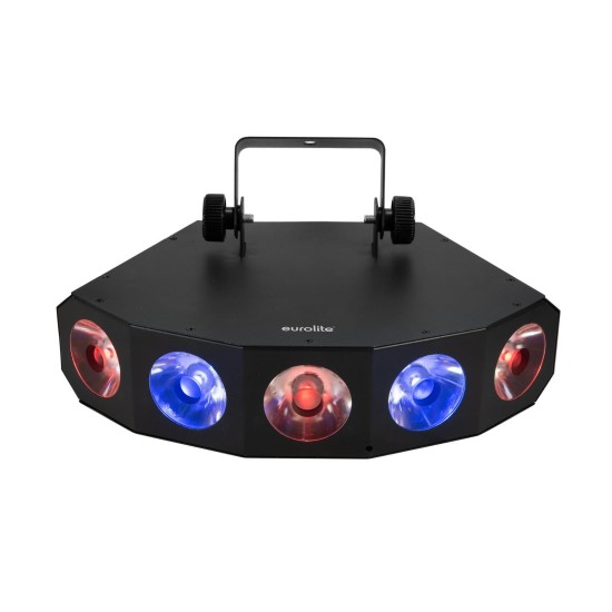 EUROLITE LED SCY-500 QCL: Proiettore a Fasci Luminosi RGBW per Effetti Scenografici