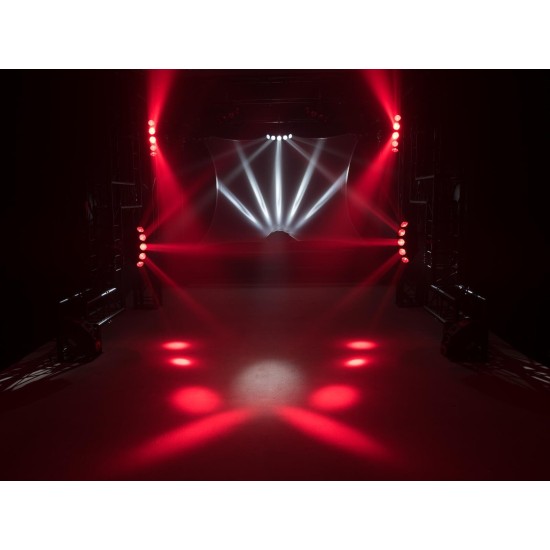 EUROLITE LED SCY-500 QCL: Proiettore a Fasci Luminosi RGBW per Effetti Scenografici