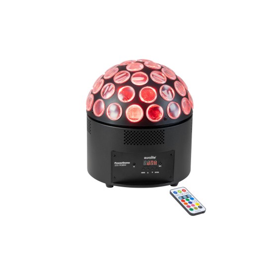 EUROLITE PowerDome 200 RGBW - Proiettore LED da Palco con Controllo DMX