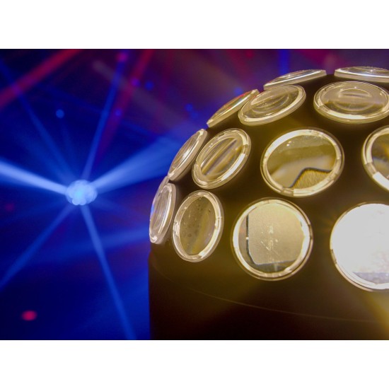 EUROLITE PowerDome 200 RGBW - Proiettore LED da Palco con Controllo DMX