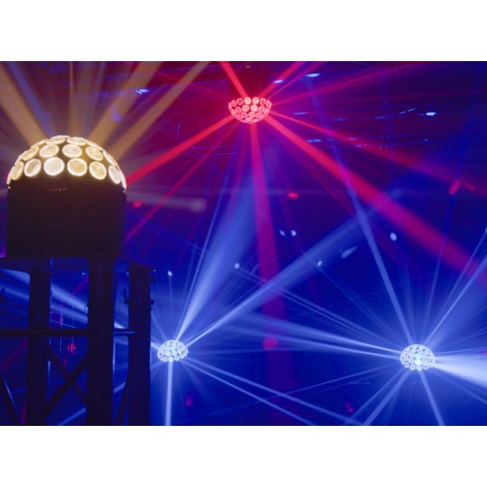 EUROLITE PowerDome 200 RGBW - Proiettore LED da Palco con Controllo DMX