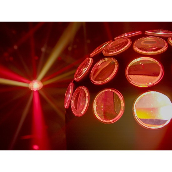 EUROLITE PowerDome 200 RGBW - Proiettore LED da Palco con Controllo DMX