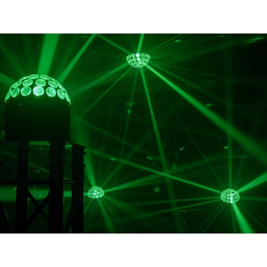 EUROLITE PowerDome 200 RGBW - Proiettore LED da Palco con Controllo DMX