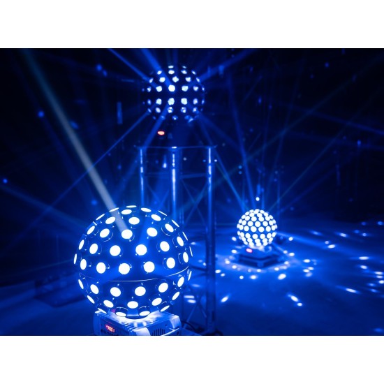 Effetto Luce LED EUROLITE B-40 HCL MK2 Bianco con 5x10W RGBWA+UV, DMX, Telecomando e Show Integrati