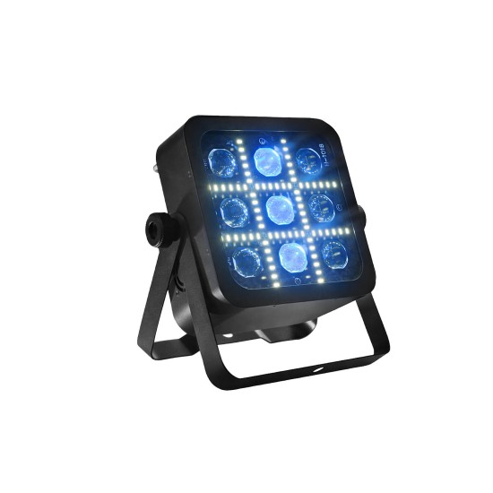 EUROLITE LED BP-9 Panel: Faretti RGBW+CW con Strobe e DMX