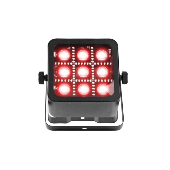 EUROLITE LED BP-9 Panel: Faretti RGBW+CW con Strobe e DMX