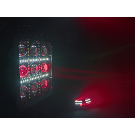 EUROLITE LED BP-9 Panel: Faretti RGBW+CW con Strobe e DMX