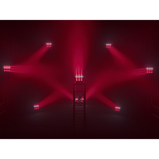 EUROLITE LED BP-9 Panel: Faretti RGBW+CW con Strobe e DMX