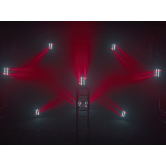 EUROLITE LED BP-9 Panel: Faretti RGBW+CW con Strobe e DMX