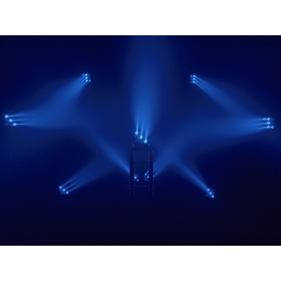 EUROLITE LED BP-9 Panel: Faretti RGBW+CW con Strobe e DMX