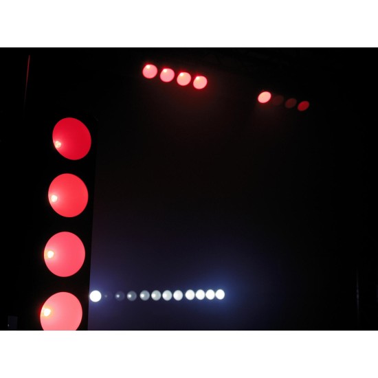 EUROLITE LED PMB-4 COB QCL 30W: Barra Effetti Luce Professionali, RGBW, DMX