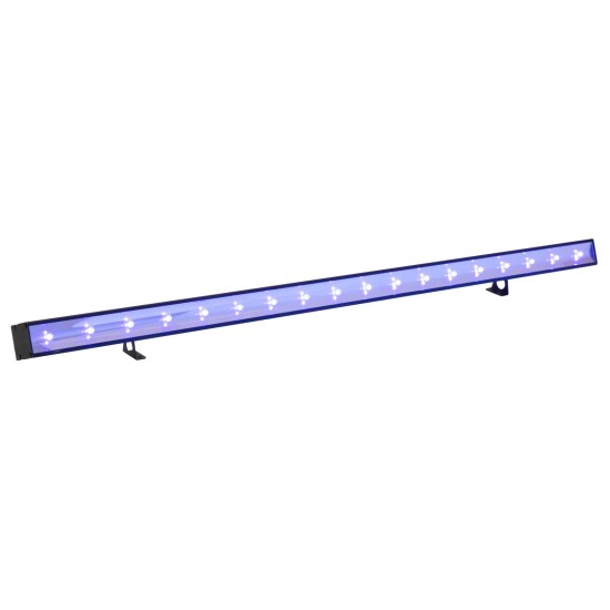 EUROLITE LED BAR-18 UV 18x3W - Proiettore LED per Effetti Blacklight Professionali