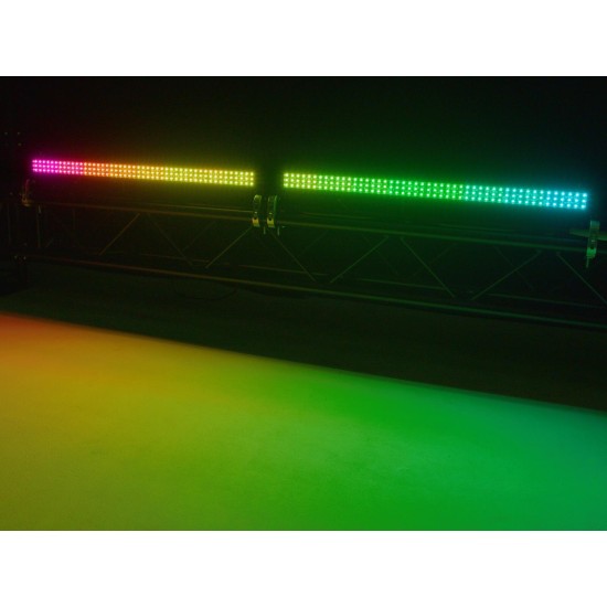 Barra LED Eurolite PIX-144 RGBW con Controllo Pixel e Effetti di Luce DMX per Eventi