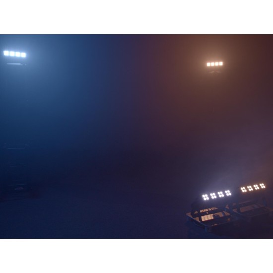 EUROLITE LED Silent Bar: Proiettore LED RGB/WW 16x4W per Illuminazione Scenografica Professionale