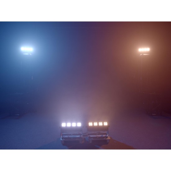 EUROLITE LED Silent Bar: Proiettore LED RGB/WW 16x4W per Illuminazione Scenografica Professionale