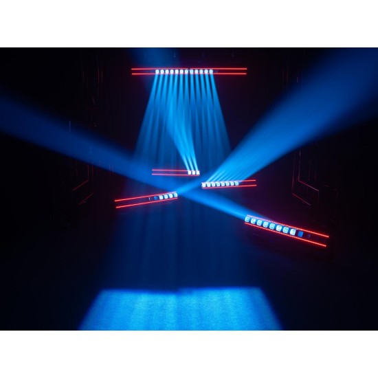 EUROLITE LED PIX-12 Swing QCL Zoom Bar - Barra LED Professionale con Zoom Motorizzato