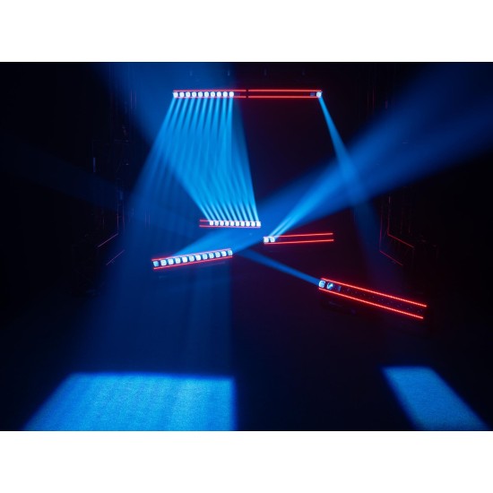 EUROLITE LED PIX-12 Swing QCL Zoom Bar - Barra LED Professionale con Zoom Motorizzato