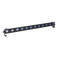 EUROLITE LED BAR-12 QCL RGB+WW: Barra Proiettore LED da Palco con Effetto Luce DMX