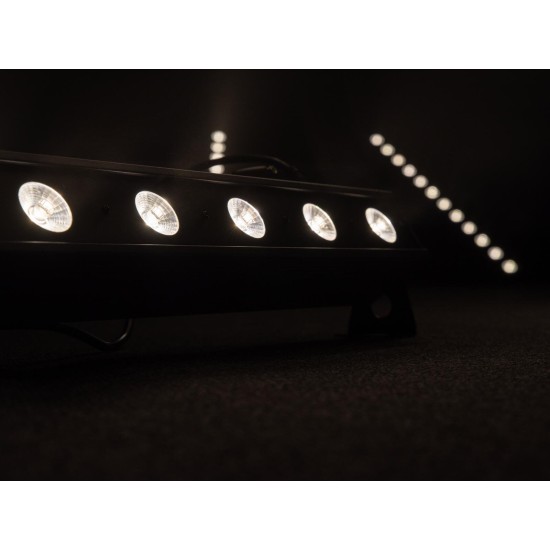 EUROLITE LED BAR-12 QCL RGB+WW: Barra Proiettore LED da Palco con Effetto Luce DMX