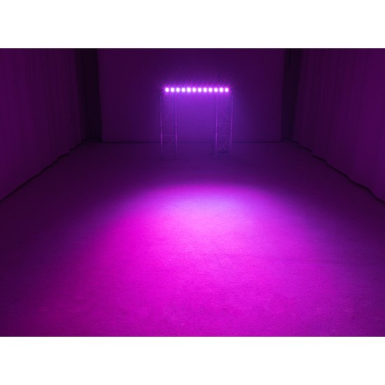 EUROLITE LED BAR-12 QCL RGB+UV: Barra LED Scenografica per Effetti Luce Professionali