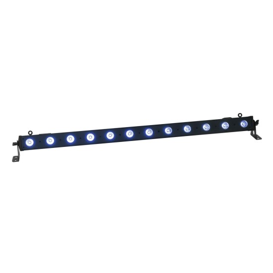 EUROLITE LED BAR-12 QCL RGBA: Proiettore LED da Palco per Effetti Luce Professionali