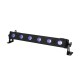 EUROLITE LED BAR-6 QCL RGBA: Barra LED Professionale 6x4W per Effetti Luce con Controllo DMX
