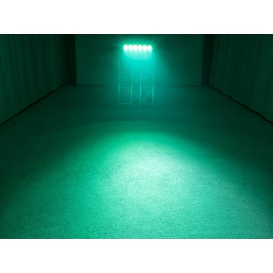 EUROLITE LED BAR-6 QCL RGBA: Barra LED Professionale 6x4W per Effetti Luce con Controllo DMX