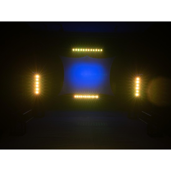 EUROLITE LED BAR-6 QCL RGBA: Barra LED Professionale 6x4W per Effetti Luce con Controllo DMX