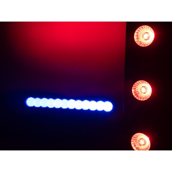 EUROLITE LED BAR-6 QCL RGBA: Barra LED Professionale 6x4W per Effetti Luce con Controllo DMX