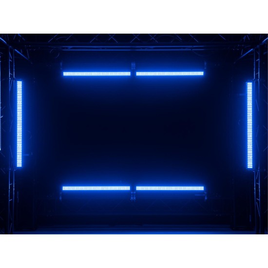 Barra LED EUROLITE PIX-144 RGB 1m - 144 LED SMD 3in1 con controllo DMX e 8 segmenti