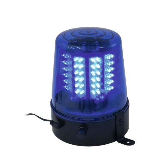 Lampeggiante LED polizia 108 LED blu Classico