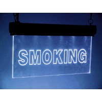 Insegna Luminosa Led Eurolite Smoking RGB
