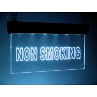 Insegna Luminosa Led Eurolite Non Smoking RGB