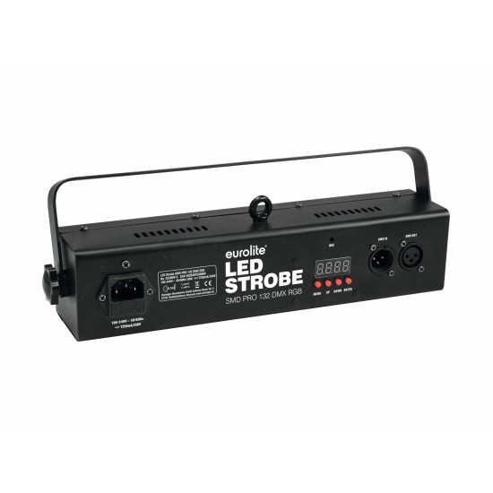 Lampada stroboscopica LED Strobe SMD PRO 132 DMX RGB strobo