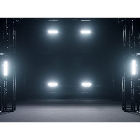 Lampada stroboscopica LED Strobe SMD PRO 132 DMX RGB strobo