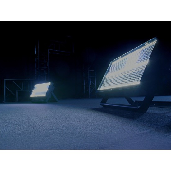 EUROLITE LED Super PIX Strobe 864 Panel - Proiettore LED RGB e Bianco Freddo per Eventi Professionali