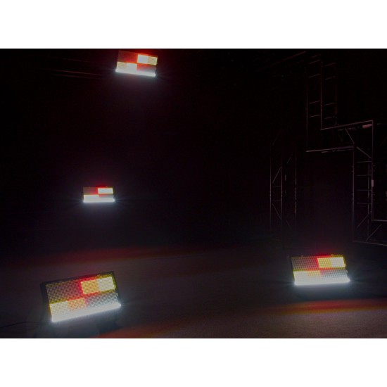 EUROLITE LED Super PIX Strobe 864 Panel - Proiettore LED RGB e Bianco Freddo per Eventi Professionali