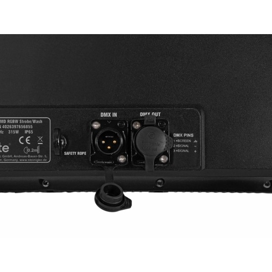 EUROLITE Multiflood Pro IP SMD RGBW Strobo/Washer a LED per Effetti Luminosi