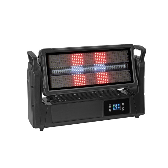 EUROLITE LED IP Mega PIX Strobe 714 Swing - Proiettore LED da Esterno per Effetti Scenografici