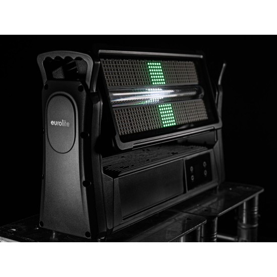 EUROLITE LED IP Mega PIX Strobe 714 Swing - Proiettore LED da Esterno per Effetti Scenografici