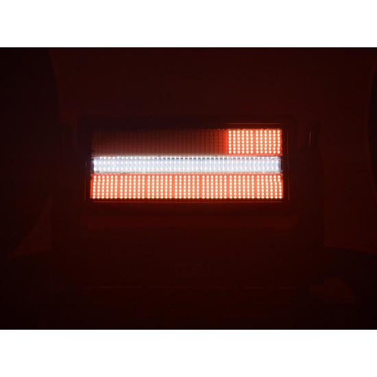 EUROLITE LED IP Mega PIX Strobe 714 Swing - Proiettore LED da Esterno per Effetti Scenografici