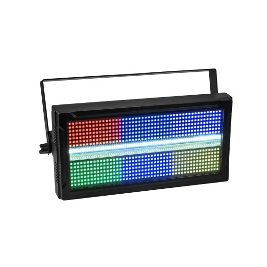 EUROLITE LED Mega Strobe Panel 812: Proiettore LED da Palco con Effetto Luce DMX e RGB