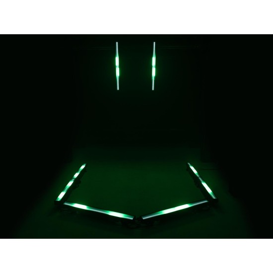 EUROLITE LED Mega Strobe 768 Bar: Proiettore LED da Palco con Effetti Stroboscopici e Controllo DMX