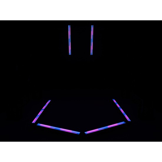 EUROLITE LED Mega Strobe 768 Bar: Proiettore LED da Palco con Effetti Stroboscopici e Controllo DMX