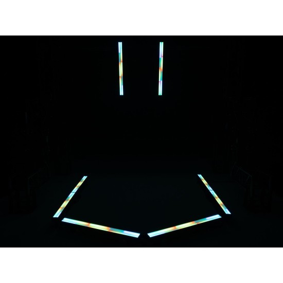 EUROLITE LED Mega Strobe 768 Bar: Proiettore LED da Palco con Effetti Stroboscopici e Controllo DMX