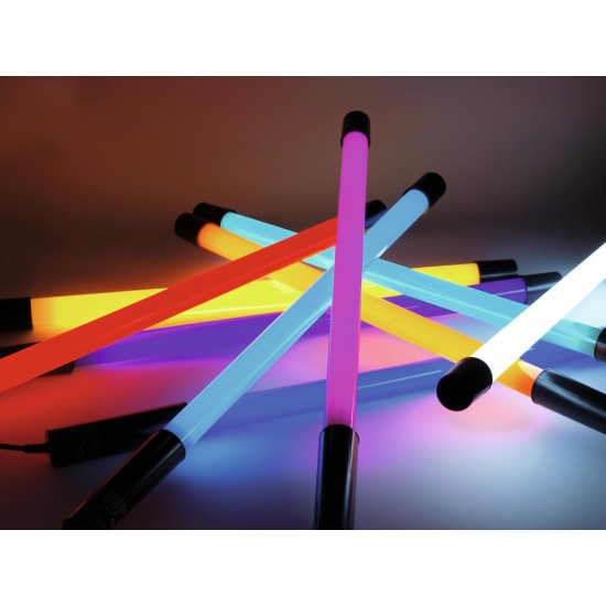 EUROLITE Neon Stick T8 18W 70cm Turchese - Tubo Fluorescente per Illuminazione Scenografica