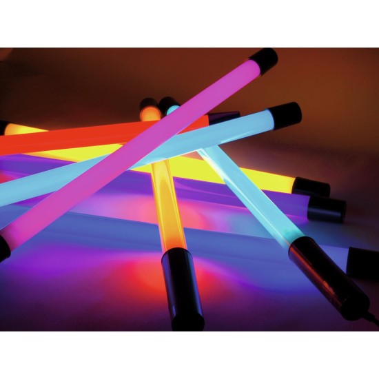 EUROLITE Neon Stick T8 18W 70cm Turchese - Tubo Fluorescente per Illuminazione Scenografica