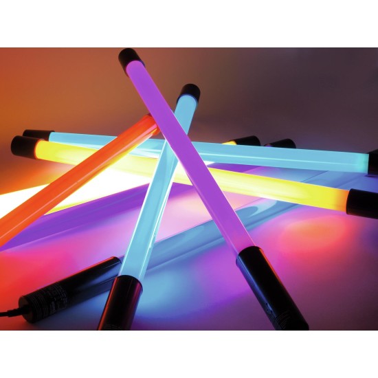 EUROLITE Neon Stick T8 18W Giallo 70cm - Illuminazione Scenografica Professionale